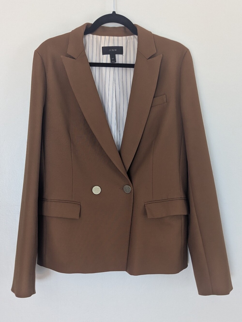 J. Crew Tan Dover Blazer Sz 10T